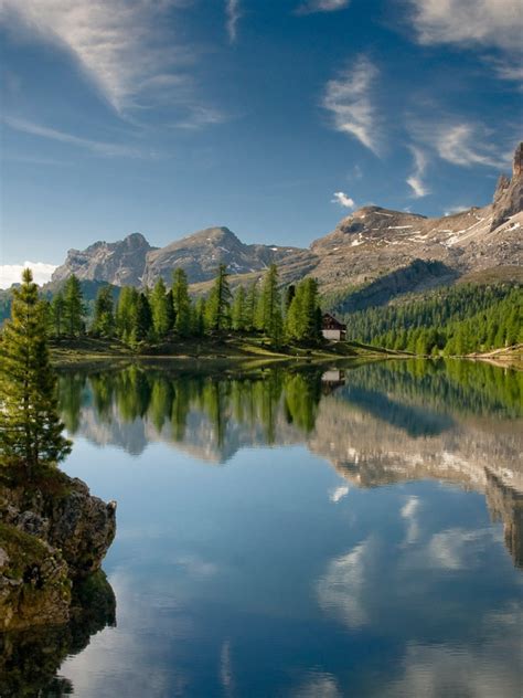 Free Download Fond Ecran Paysage Lac De Montagne Wallpaper Mountain
