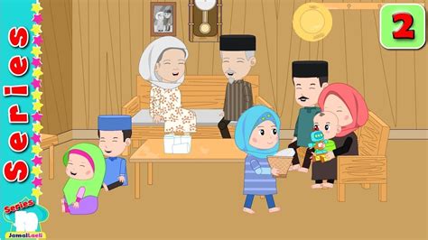 27 Gambar Kartun Nenek Muslimah