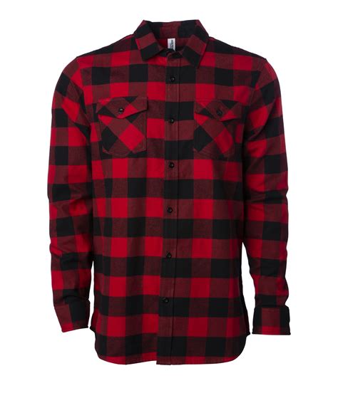 Mens Flannel Shirt Independent Trading Company