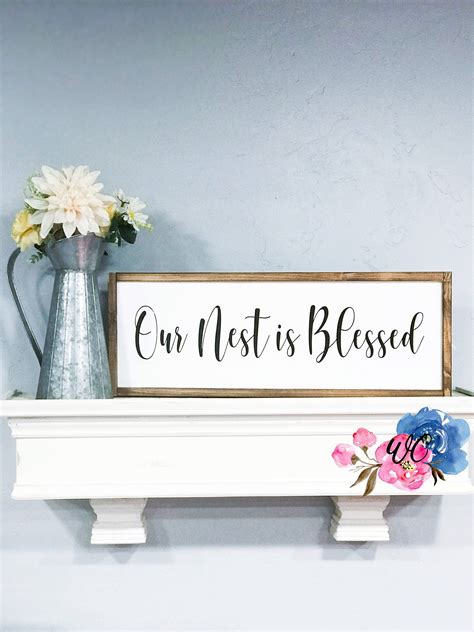 Our Nest is Blessed Blessed Nest Blessed Family Our Nest | Etsy