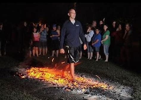 40 People Burned Walking Across Hot Coals At Tony Robbins Event