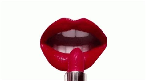 Lipstick Red Lips Gif Lipstick Red Lips Lips Discover Share Gifs