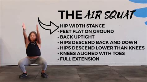How To Air Squat Youtube