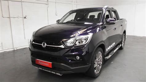 Ssangyong Musso 22 Saracen Auto Finished In Atlantic Bluevideo