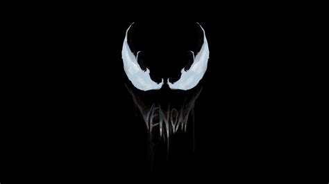 Venom Movie Logo Art Wallpaperhd Superheroes Wallpapers4k Wallpapers