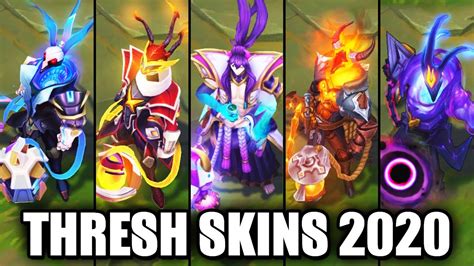 All Thresh Skins Spotlight 2020 Spirit Blossom Latest Skin League Of