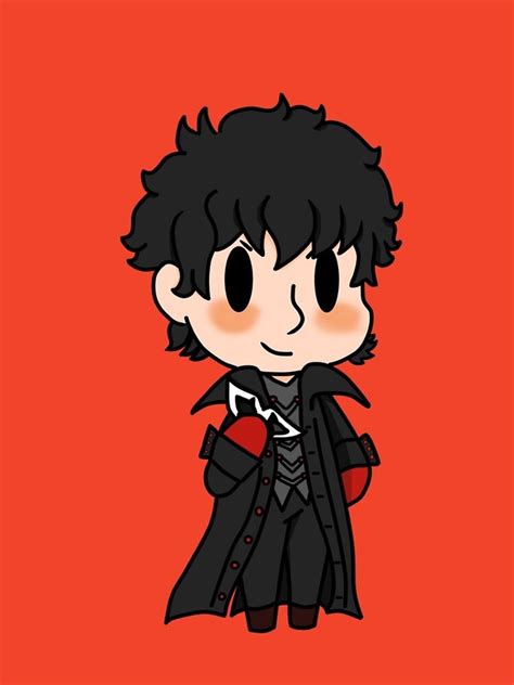 Persona 5 Joker Chibi Iphone Case For Sale By Vocalist2d Redbubble