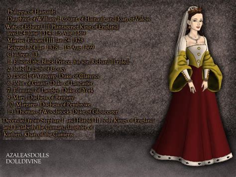 Philippa Of Hainault Queen Of England 1328 1369 By