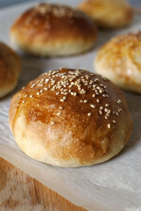 Homemade Light Brioche Buns Are Light And Tender On The Inside And