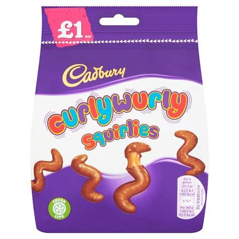 Cadbury Curly Wurly Squirles 95g British Store Online — The Great