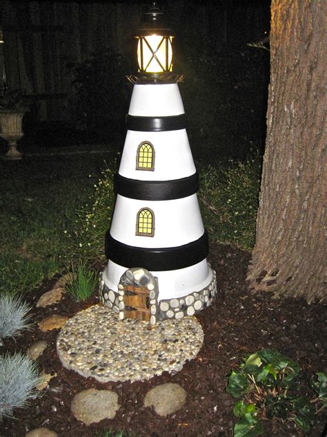 Handmade Lighthouse Ideas For A Base To Sit On 50 Gorgeous Garden