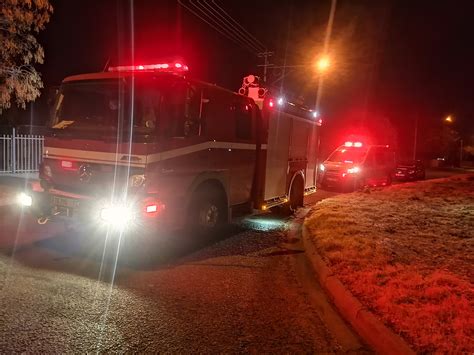 Occupants Escape Without Injury From A House Fire At Hospital Park In