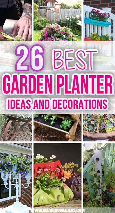 20 Best Garden Planter Ideas And Designs For 20