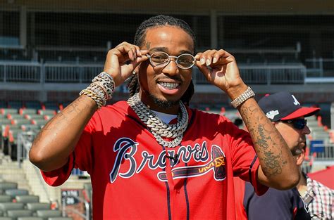 Migos Quavo Throws First Pitch At Braves Cardinals Nlds Game 2 In
