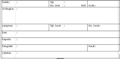 Contoh buku ekspedisi surat keluar. Penanganan Surat Masuk Sistem Kartu Kendali - ANUGERAH DINO