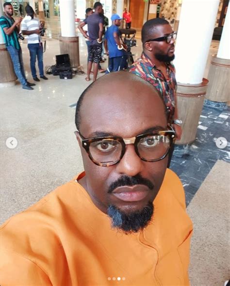Photos Nollywood Actor Jim Iyke Goes Bald For New Movie Role