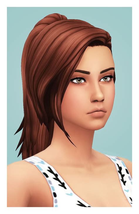 Littlecrisps Sims 4 Sims Sims Hair