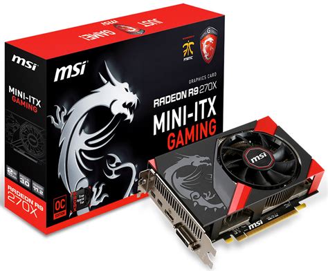 Free shipping for many products! MSI announces Radeon R9 270X GAMING 2G ITX | VideoCardz.com