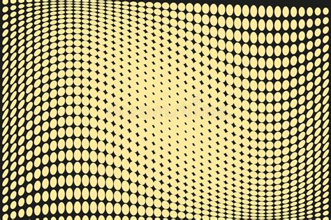 Abstract Futuristic Halftone Pattern Comic Background Dotted Backdrop With Circles Dots