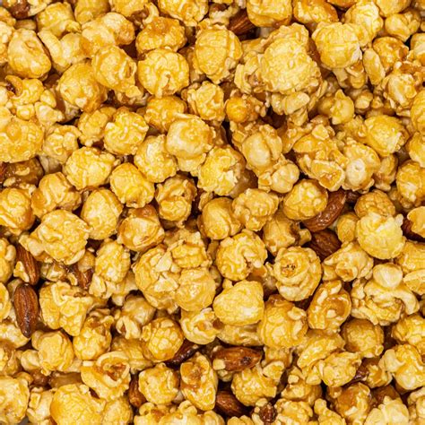 Gourmet Toffee Almond Popcorn Nikkis Popcorn Dallas Tx Nikkis