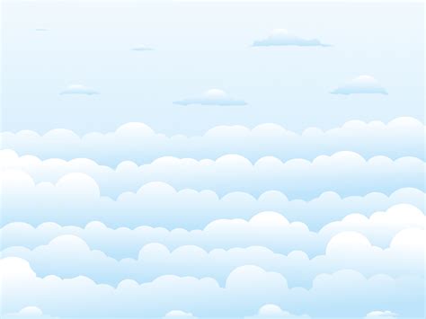 Clear Sky Clouds Backgrounds Nature Templates Free Ppt Grounds And