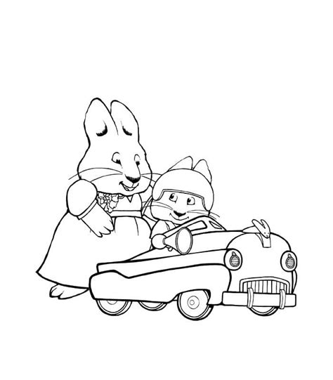 Dibujos De Max Y Ruby Para Colorear Para Colorear Pintar E Imprimir Dibujos Online Com