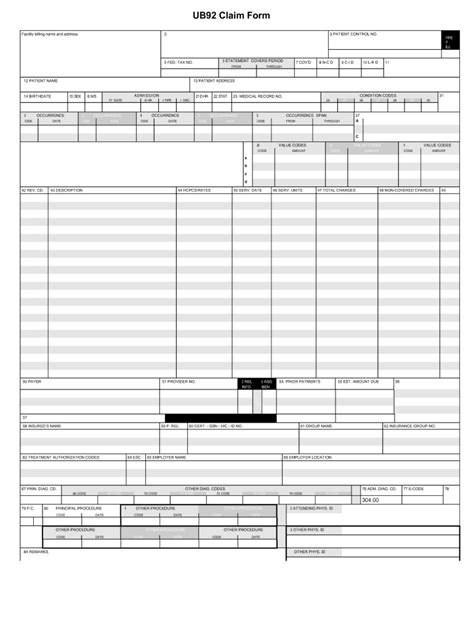 Ub 92 Form Edit And Share Airslate Signnow