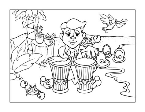 Librarian Coloring Pages