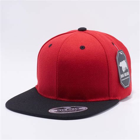 Cp24 Plain Snapback Hats Redblackdozen Drl Wholesale