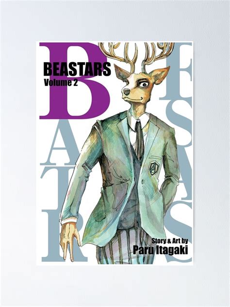 Beastars Vol 2 Poster By Devil Neville Redbubble