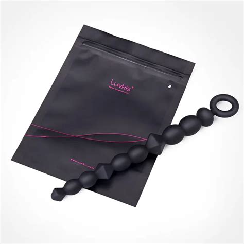 Luvkis Anal Sex Toys Prostate Massager Anal Beads Silicone Anal
