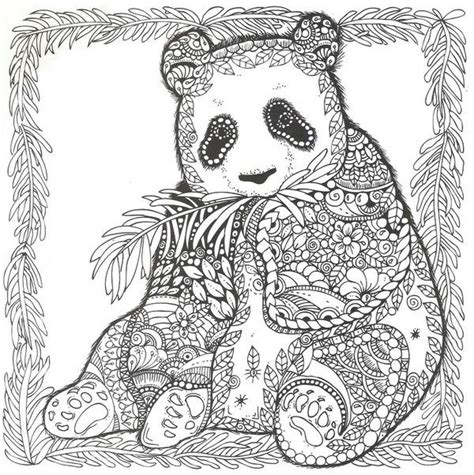 Panda Bear Animal Mandala Cut File Laser Cut Files 3d