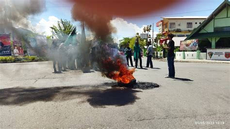 Demo Hari Buruh Mahasiswa Palopo Mereka Belum Merdeka Dalam Bekerja