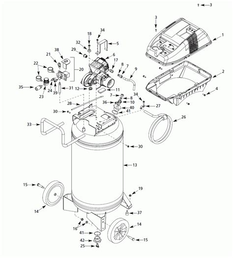 Campbell Hausfeld Air Compressor Wiring Diagram