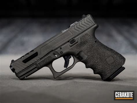 Custom Glock 19 Build Finished In Cerakotes H 237 Tungsten By Web User