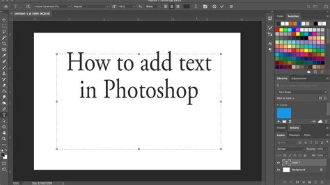 How To Add And Edit Text In Adobe Photoshop Digital Trends