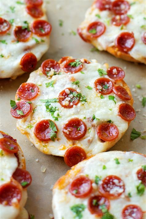 5 Ingredient Pizza Bagel Bites Life Made Simple
