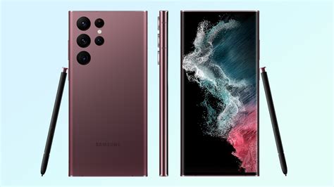 Samsung Galaxy S22 Ultra 5g Burgundy 512gb 12gb Ram Gsm Unlocked Phone