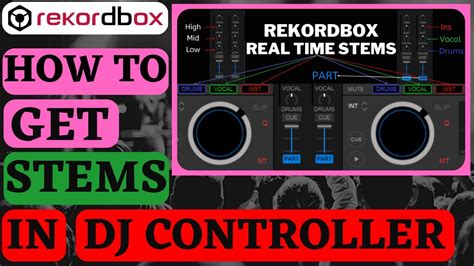 How To Use Rekordbox Stems With Any Pioneer Dj Controller Rekordbox Stems Explained In Hindi