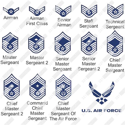 Us Air Force Rank Insignia Identification Gallery Images And Photos
