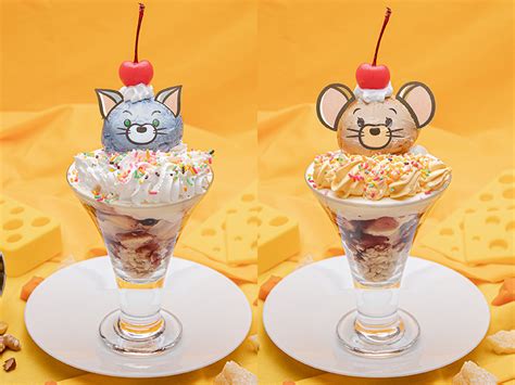 Tom And Jerry Cafe Coming To Japan With Awesome Retro Character Sundaes