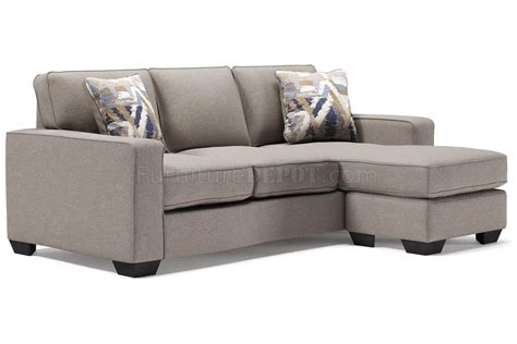 Greaves Sectional Sofa Chaise 5510418 In Stone Fabric By Ashley