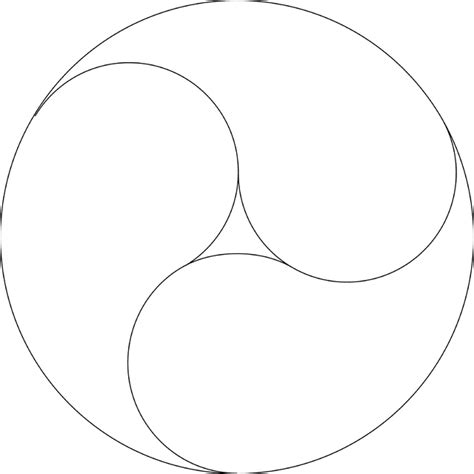 3 Yin Yang Design Symbols In A Circle Clipart Etc