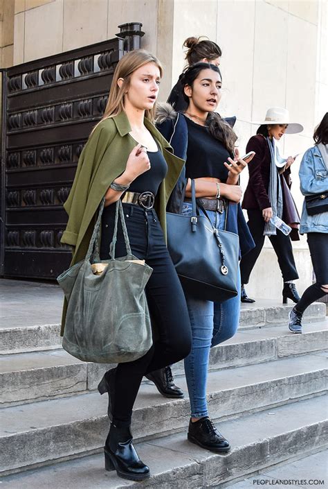 The city of love, light and fashion. Street Style: Chic Parisian Girls - Fashion Trends and ...