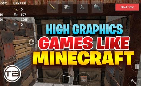 5 High Graphic Android Games Like Minecraft Techno Brotherzz