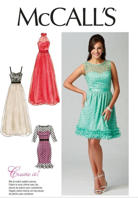 Sewing Pattern Misses Evening Gown Pattern Formal Dress Etsy Formal
