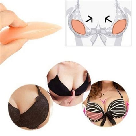 buy women sexy silicone bra insert breast enhancer inserts for dress bikini