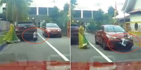 Viral Video Of Child Being Run Over By A Car Reminds Sporeans To Cross