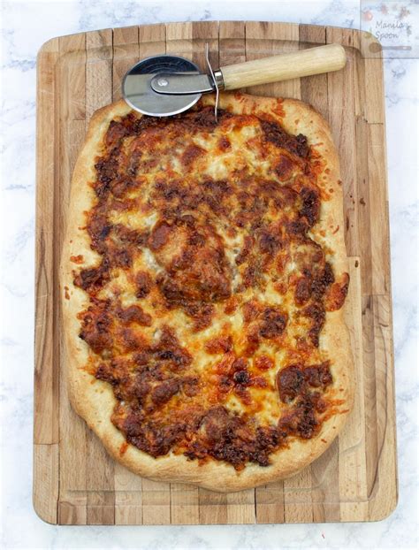 Ground Beef Barbecue Pizza Manila Spoon