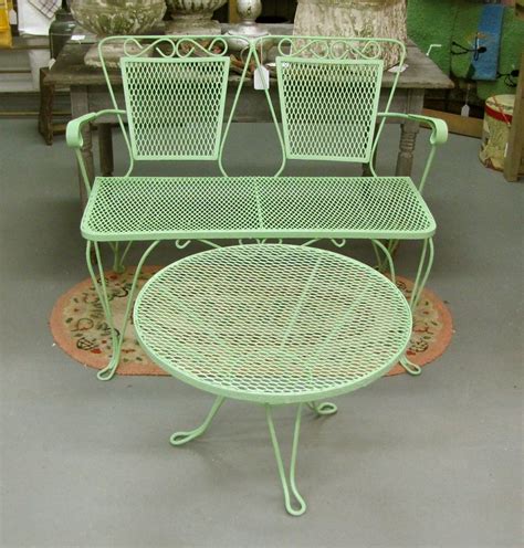 Colorful Wrought Iron Patio Furniture Patiosetone